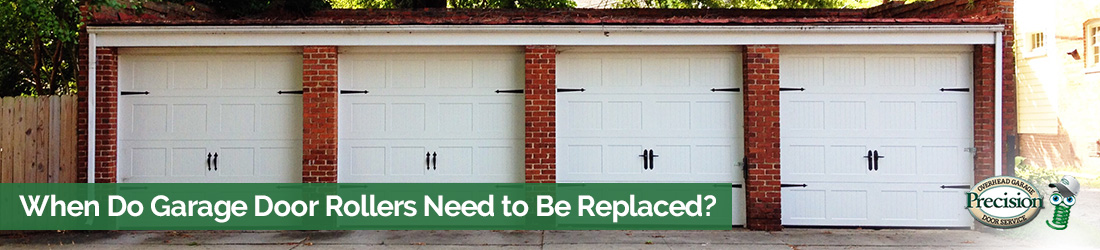 garage door rollers replaced