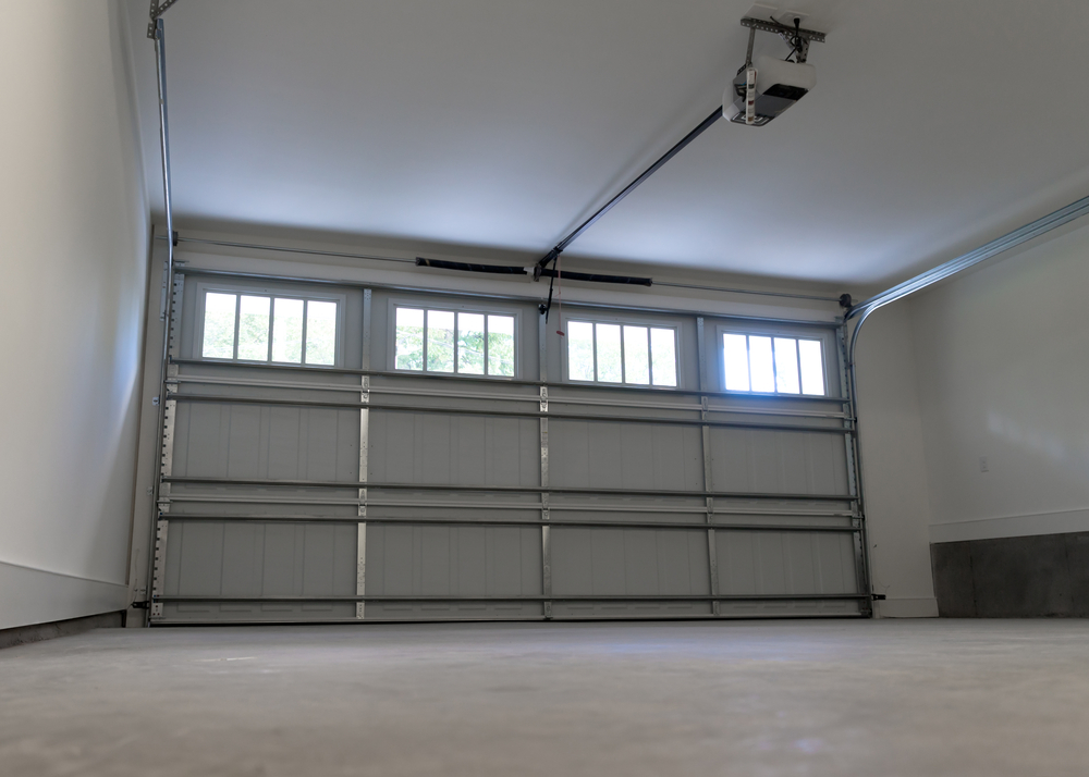 Insulated Garage Door with photo eyes sensors