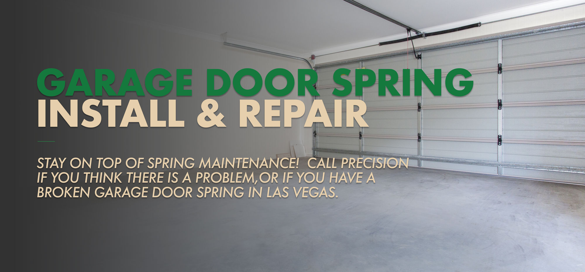Garage Door Spring Replacement And Repair