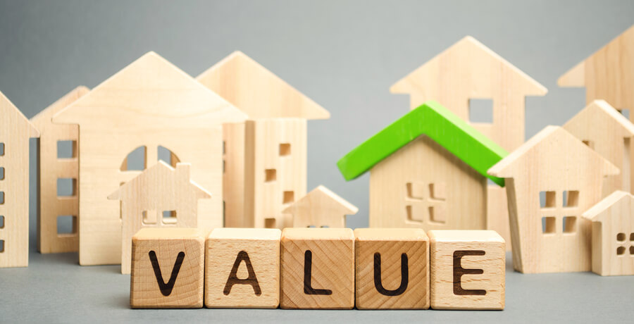 value and home model wooden blocks