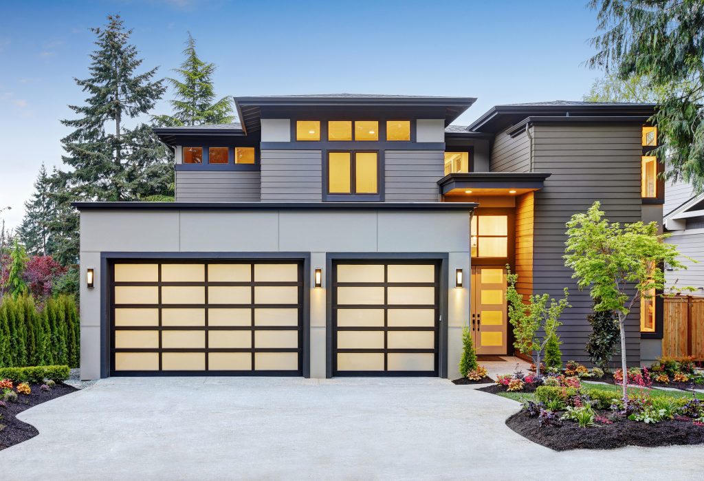 Luxurious-New-Construction-Home-with-Two-Glass-Garage-Doors